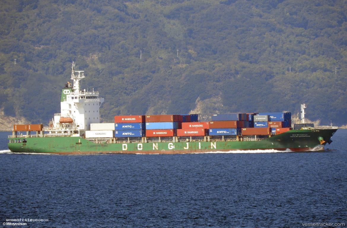 Dongjin-Enterprise - Container Ship vessel registered in South Korea