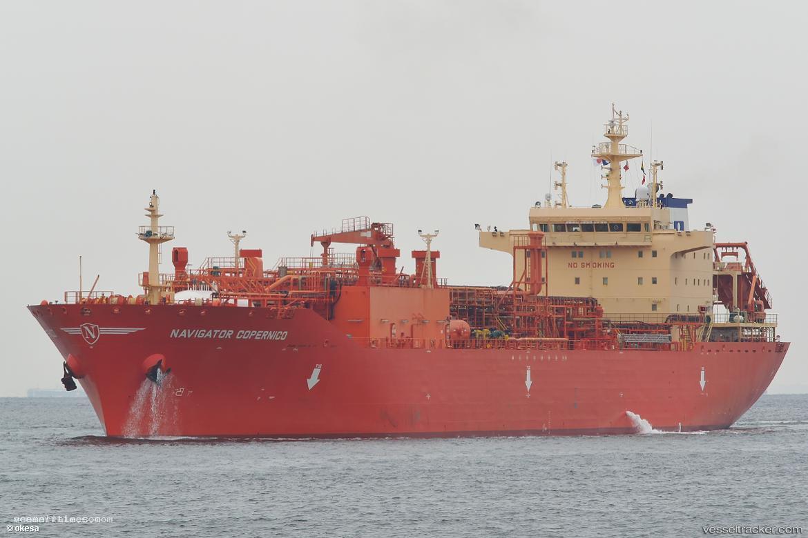 Navigator-Copernico - Lpg Tanker vessel registered in Liberia