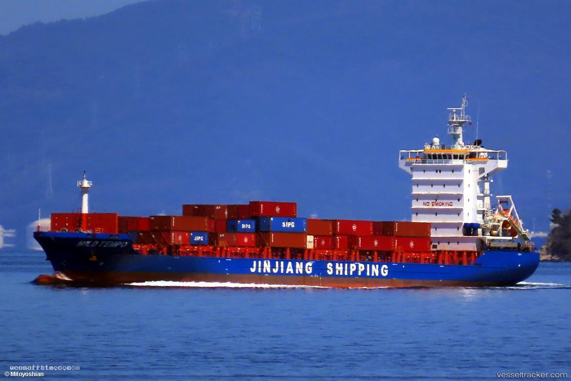 Mild-Tempo - Container Ship vessel registered in Hong Kong