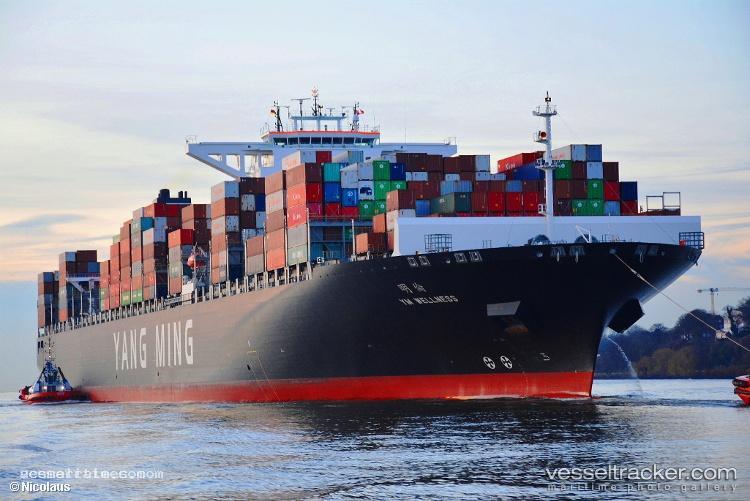 Ym-Wellness - Container Ship vessel registered in Hong Kong