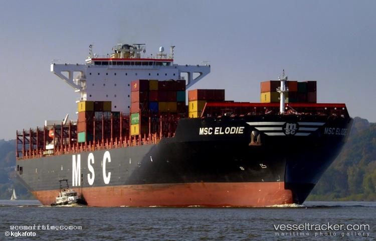Msc-Elodie - Container Ship vessel registered in Portugal
