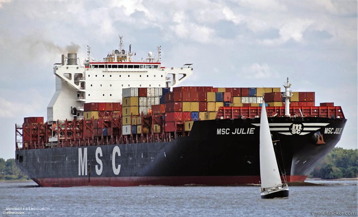 Msc-Julie - Container Ship vessel registered in Portugal