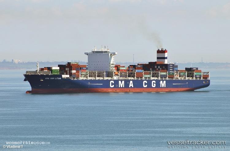 Cma-Cgm-Litani - Container Ship vessel registered in Malta
