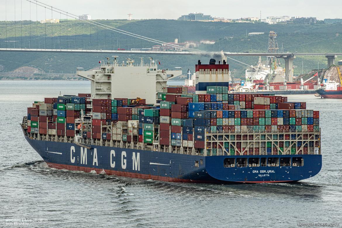 Cma-Ca. - Container Ship vessel registered in Malta