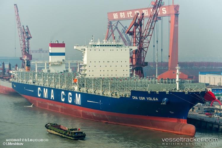 Cma-Cgm-Volga - Container Ship vessel registered in Malta