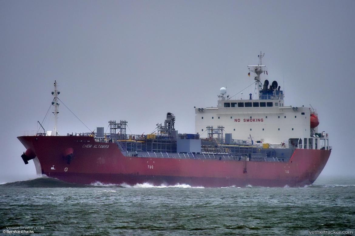 Chem-Altamira - Chemical Oil Products Tanker vessel registered in Liberia
