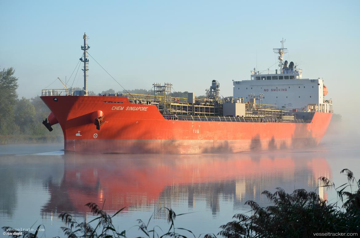 Chem-Singapore - Chemical Oil Products Tanker vessel registered in Liberia