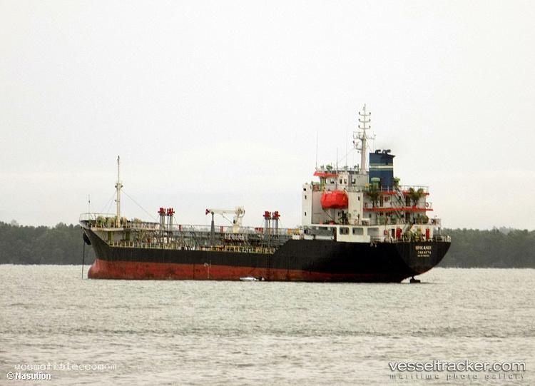 Srikandi-511 - Oil Products Tanker vessel registered in Indonesia