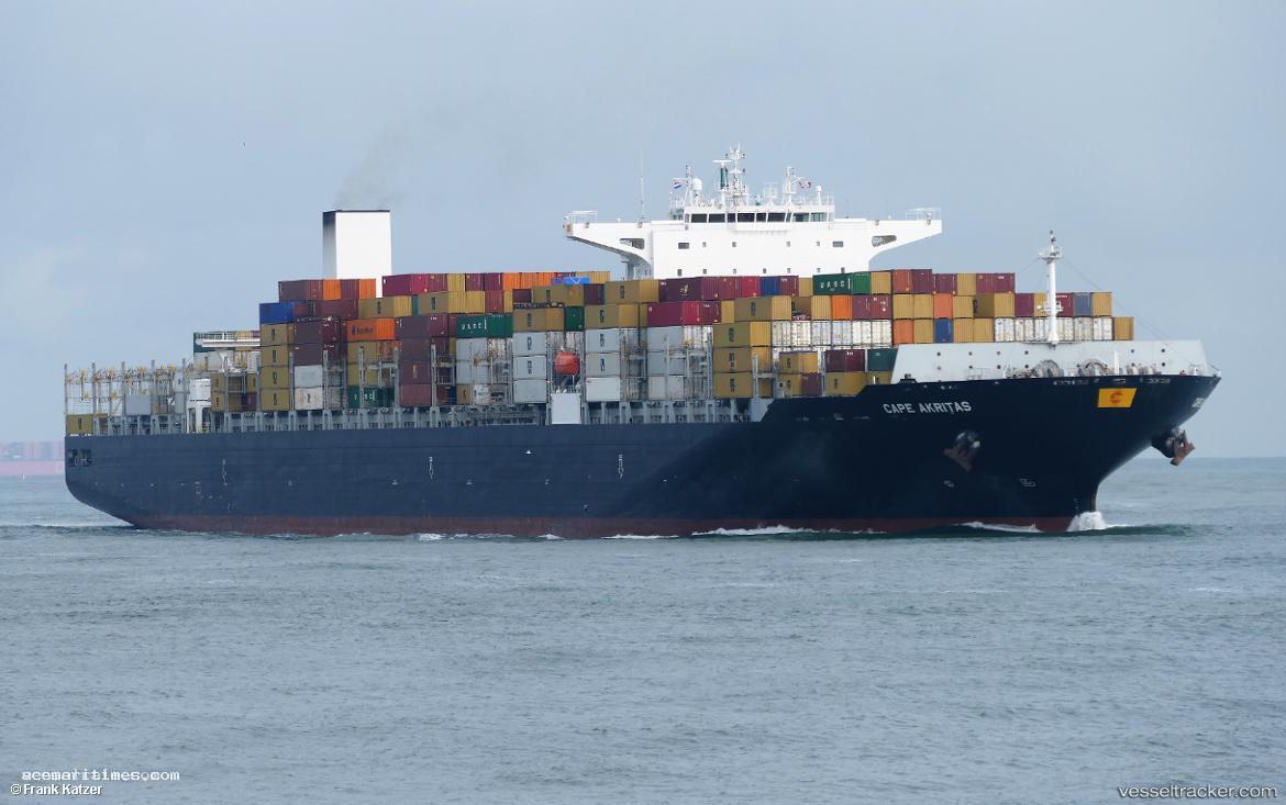 Cape-Akritas - Container Ship vessel registered in Malta