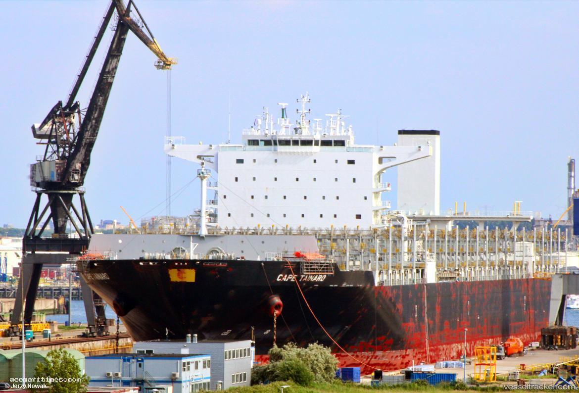 Cape-Tainaro - Container Ship vessel registered in Malta
