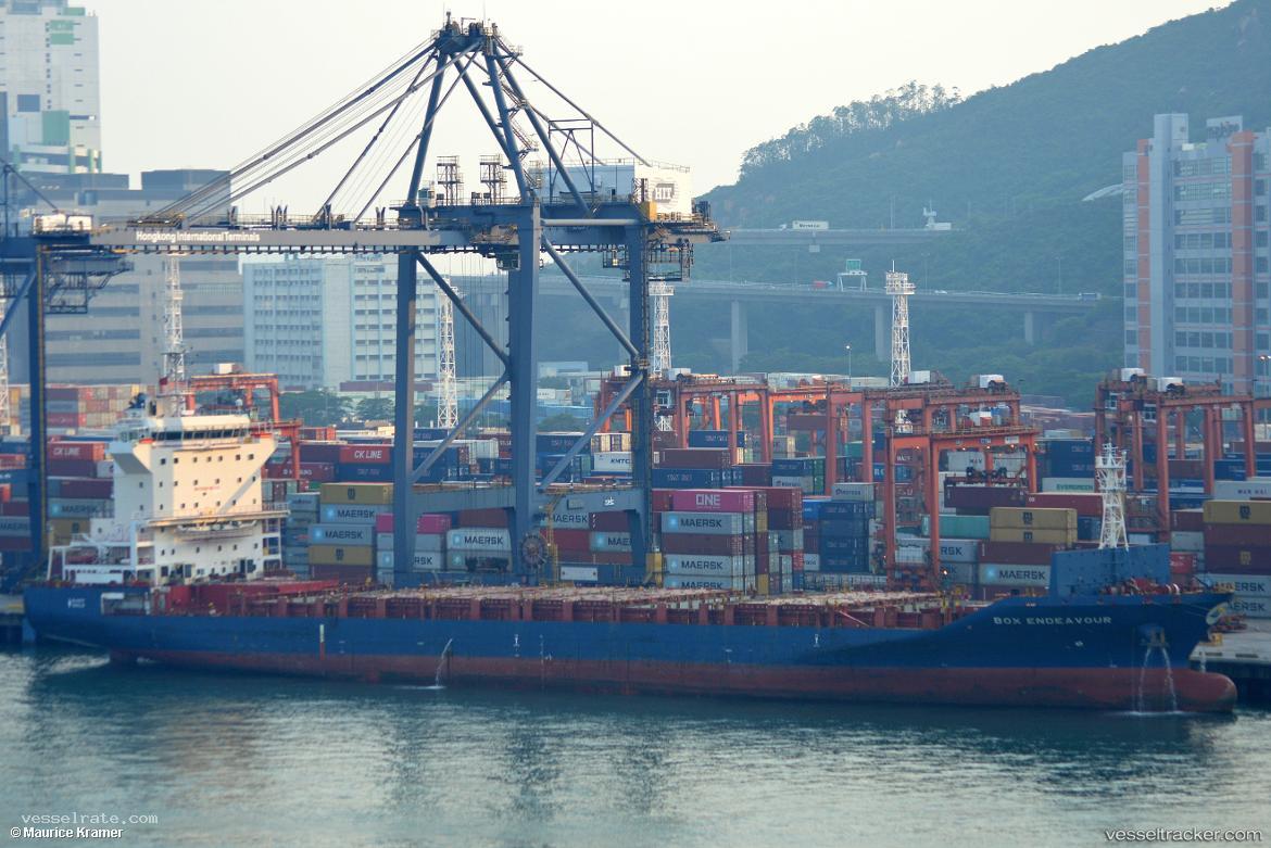 Box-Endeavour - Container Ship vessel registered in Liberia
