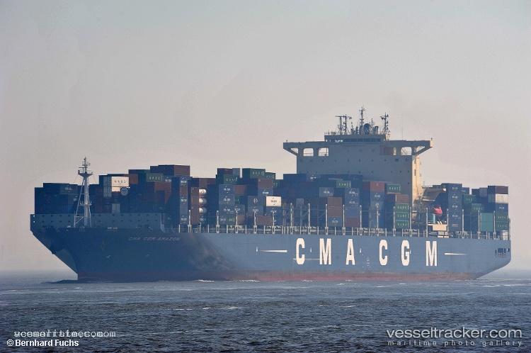 Cma-Cgm-Amazon - Container Ship vessel registered in Malta