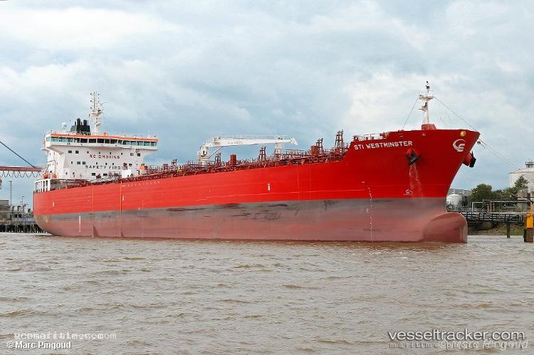Sti-Westminster - Chemical Oil Products Tanker vessel registered in Marshall Islands