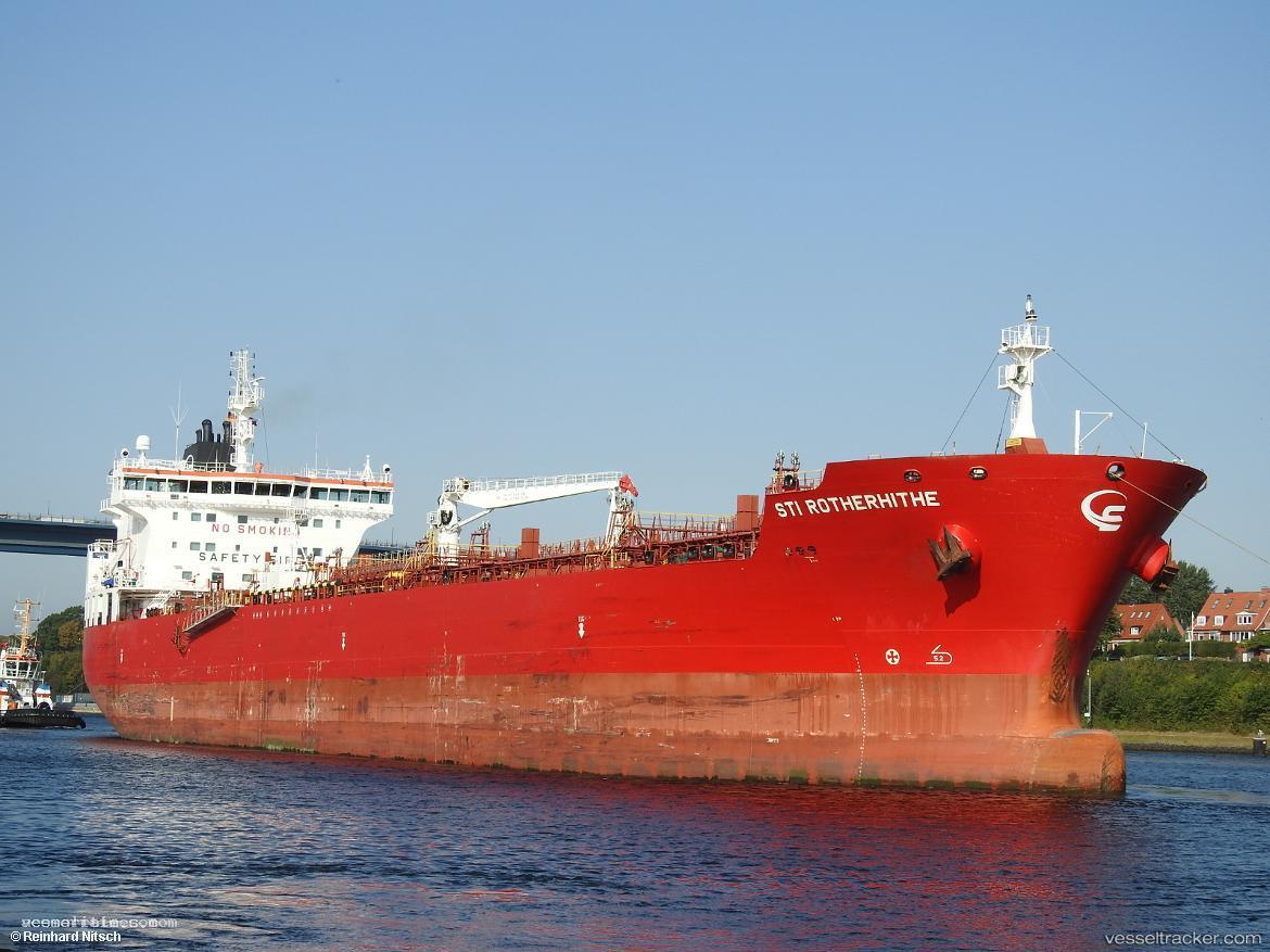 Sti-Rotherhithe - Chemical Oil Products Tanker vessel registered in Marshall Islands