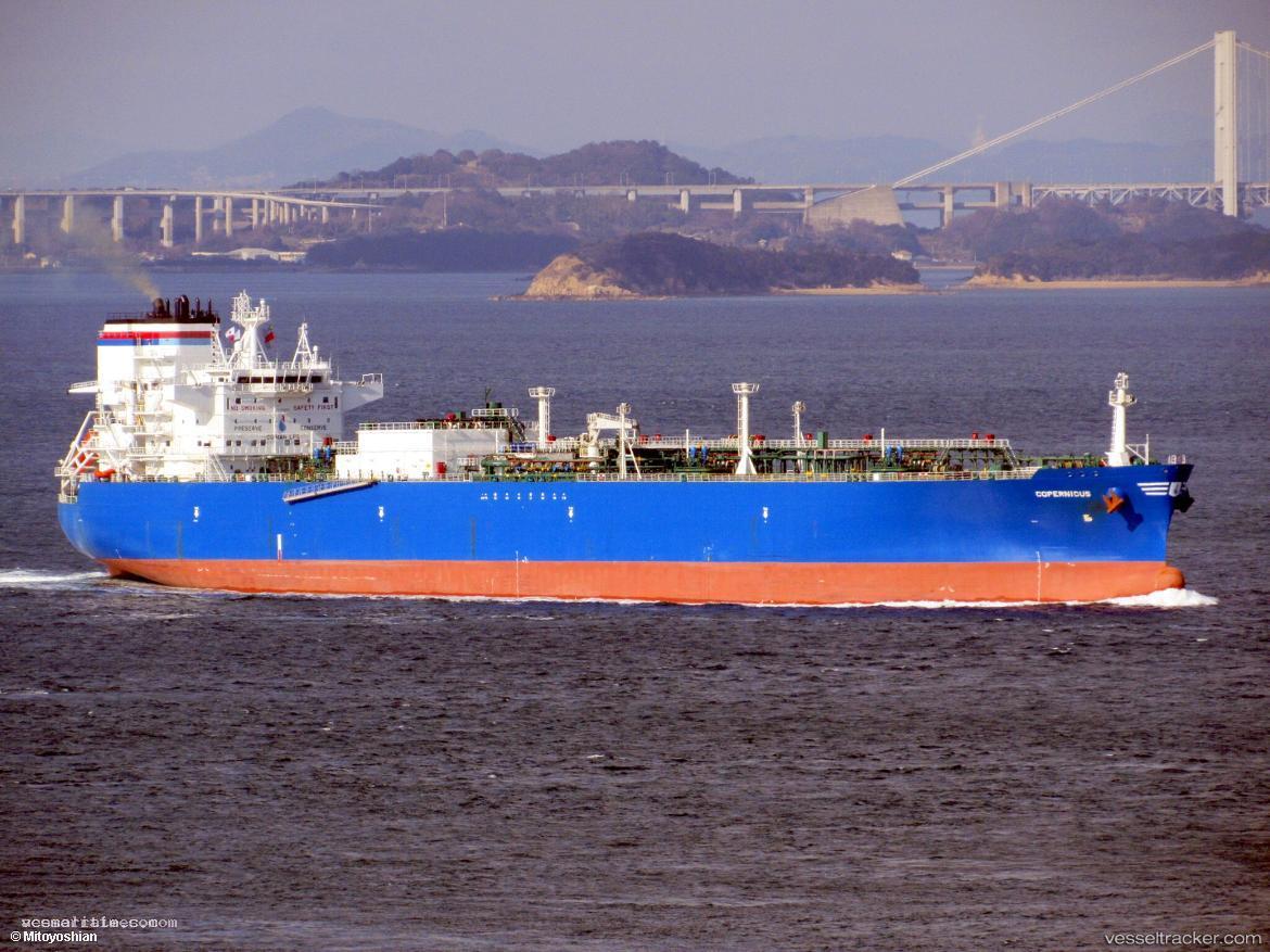 Copernicus - Lpg Tanker vessel registered in Bahamas