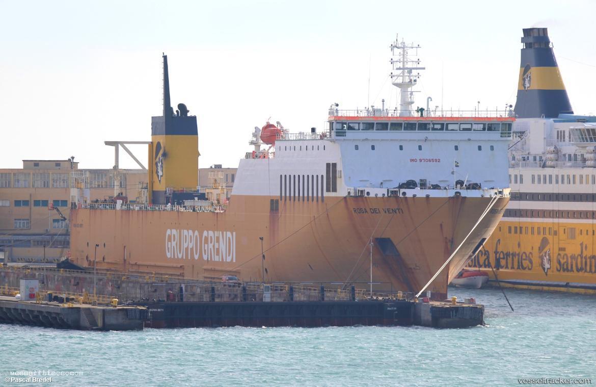 Rosa-Dei-Venti - Container Ro Ro Cargo Ship vessel registered in Italy