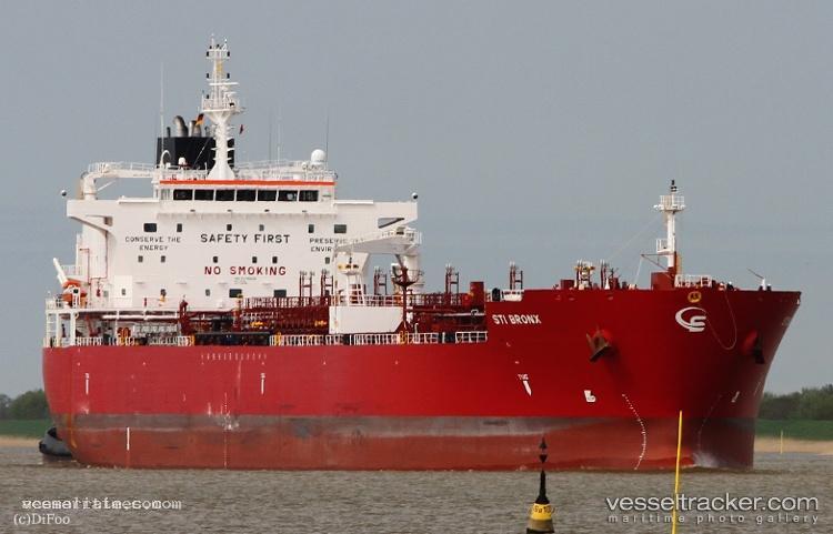 Sti-Bronx - Chemical Oil Products Tanker vessel registered in Marshall Islands
