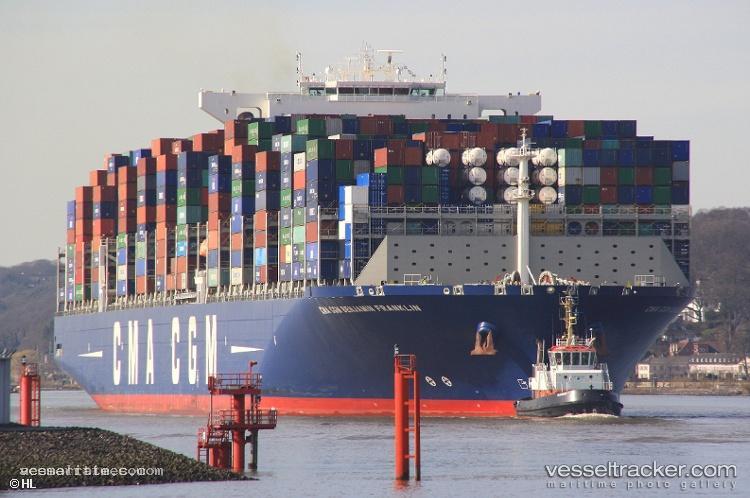 Cma-Cgm-B-Franklin - Container Ship vessel registered in Malta