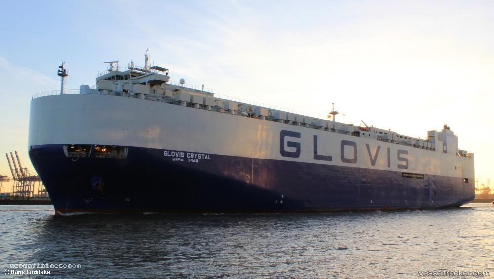 Glovis-Crystal - Vehicles Carrier vessel registered in South Korea