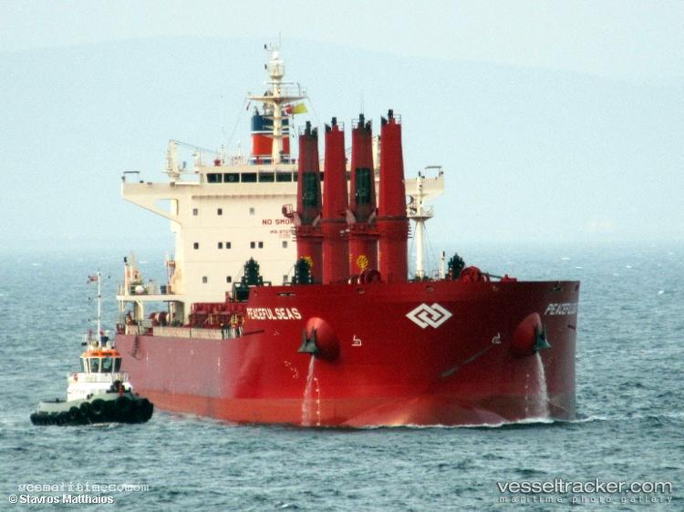 Peaceful-Seas - Bulk Carrier vessel registered in Liberia