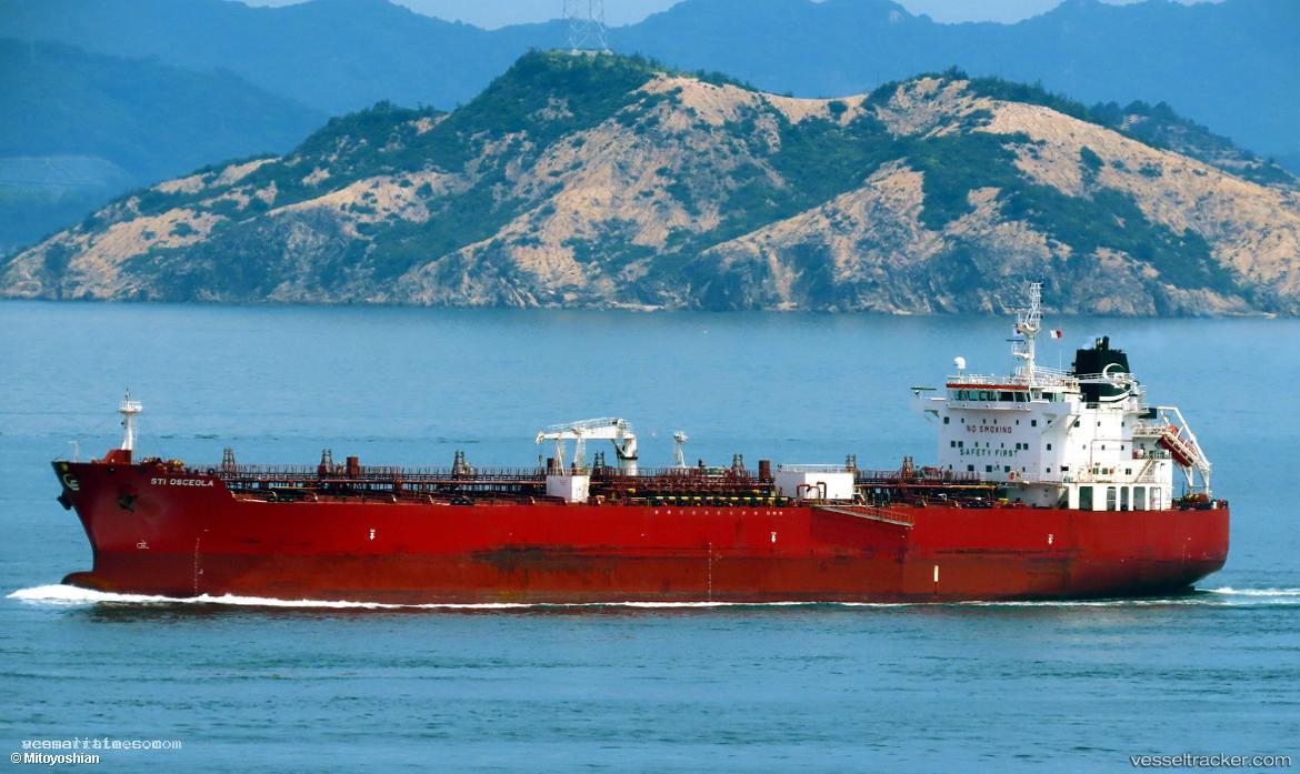 Sti-Osceola - Chemical Oil Products Tanker vessel registered in Marshall Islands