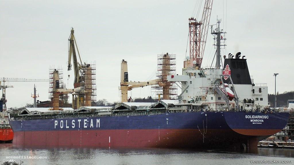 Solidarnosc - Bulk Carrier vessel registered in Liberia
