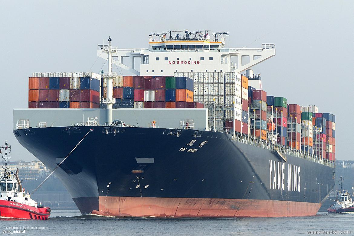 Ym-Wind - Container Ship vessel registered in Hong Kong