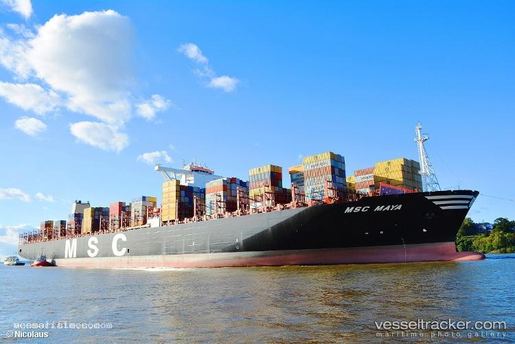 Msc-Maya - Container Ship vessel registered in Panama