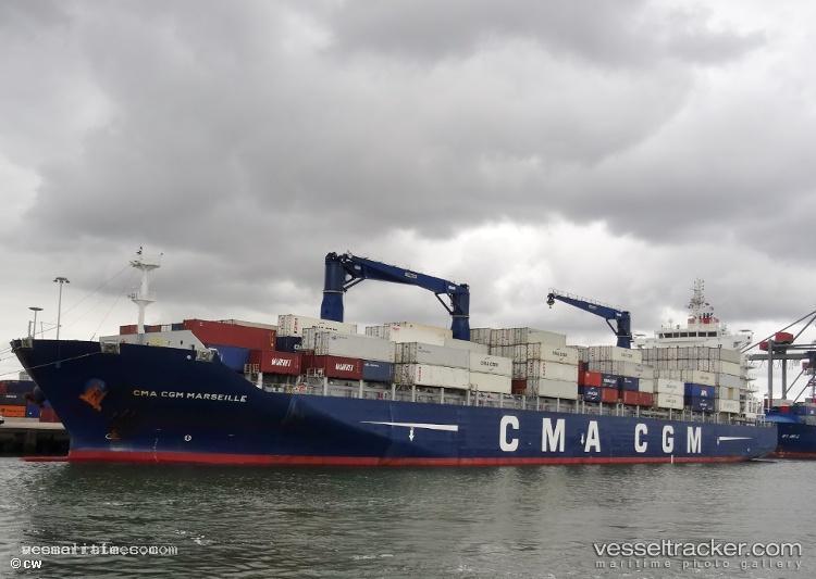 Cma-Cgm-Marseille - Container Ship vessel registered in Malta