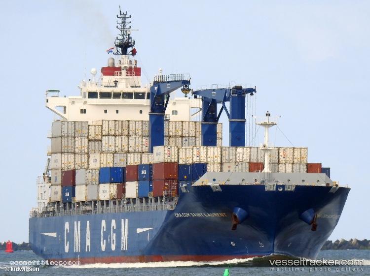 Cma-Cgm-St.-Laurent - Container Ship vessel registered in France