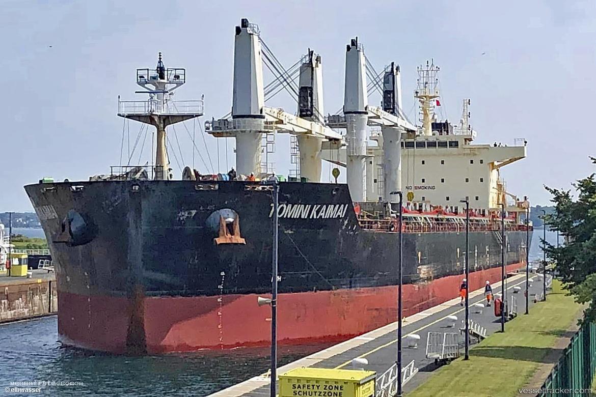 Tomini-Kaimai - Bulk Carrier vessel registered in Marshall Islands