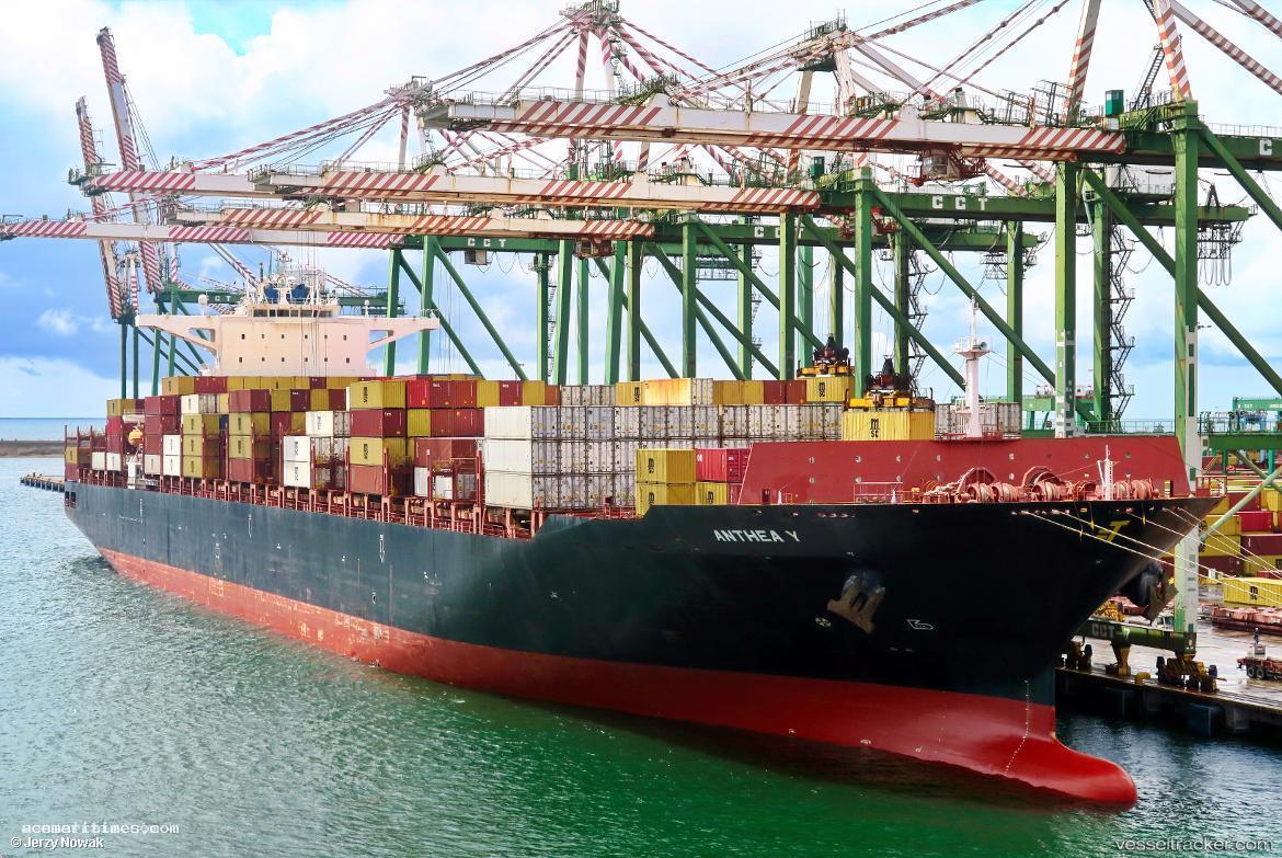 Anthea-Y - Container Ship vessel registered in Liberia