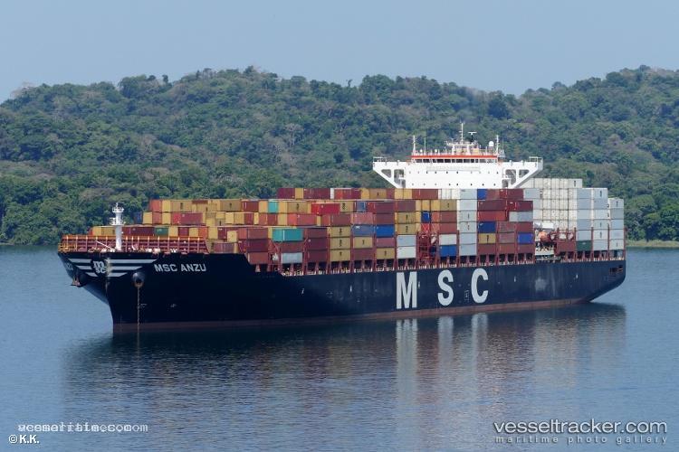 Msc-Anzu - Container Ship vessel registered in Portugal