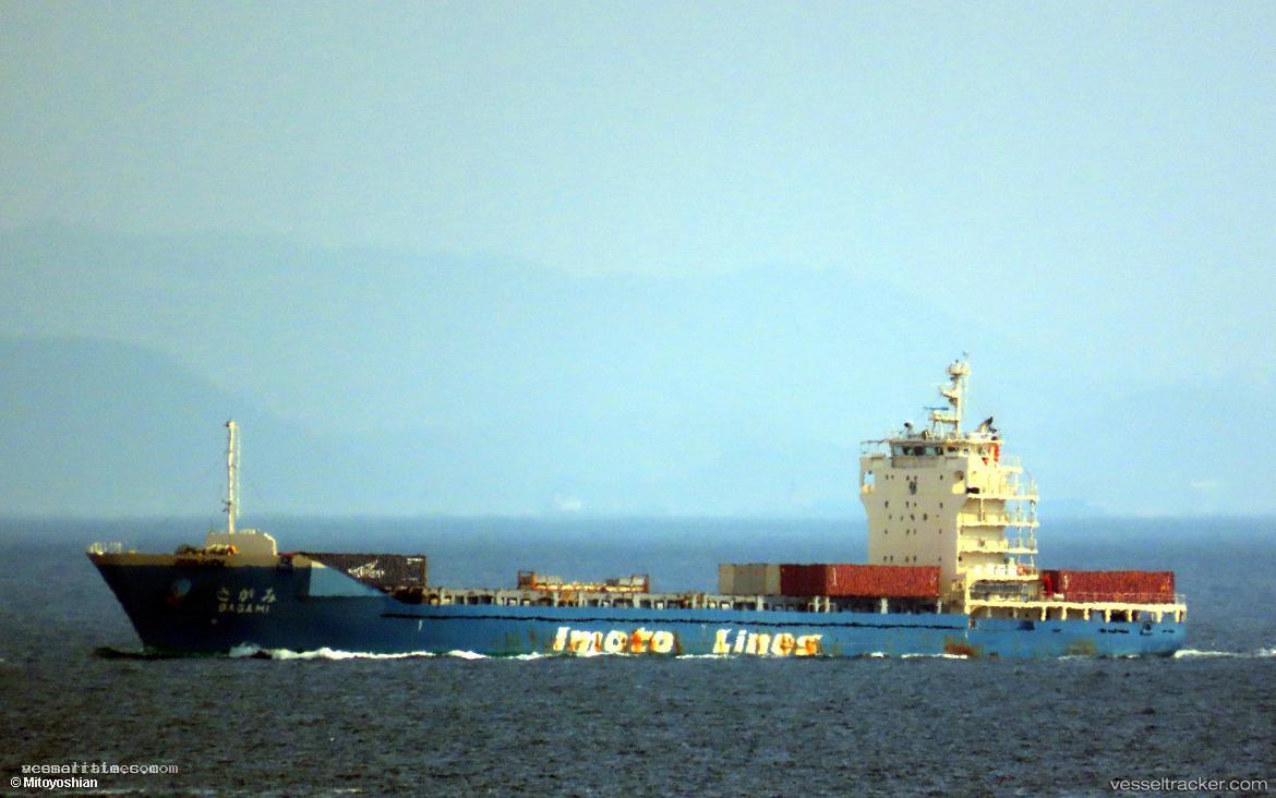 Sagami - Container Ship vessel registered in Japan