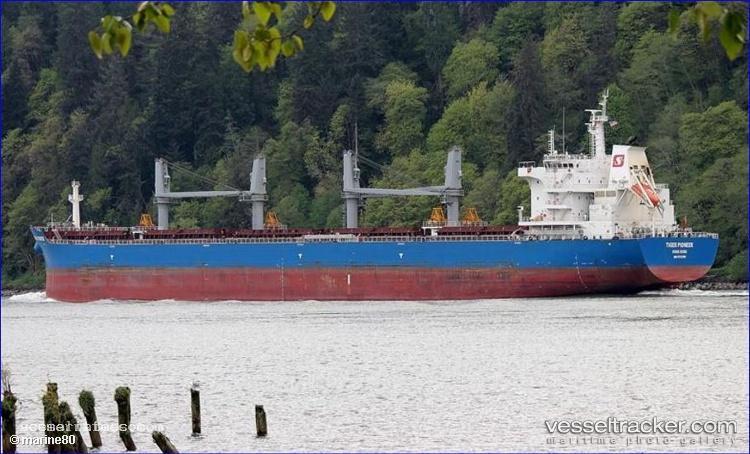 Tiger-Pioneer - Bulk Carrier vessel registered in Hong Kong