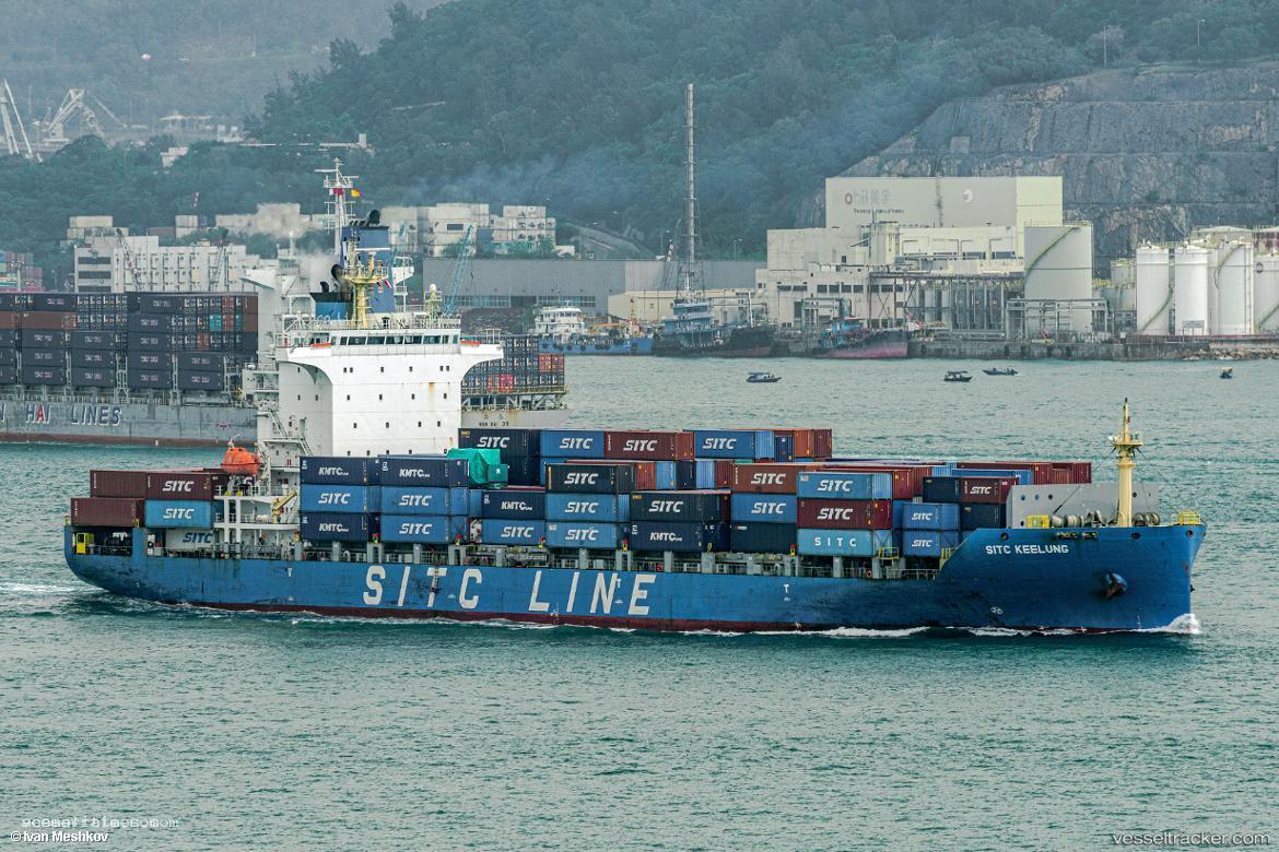 Sitc-Keelung - Container Ship vessel registered in Hong Kong