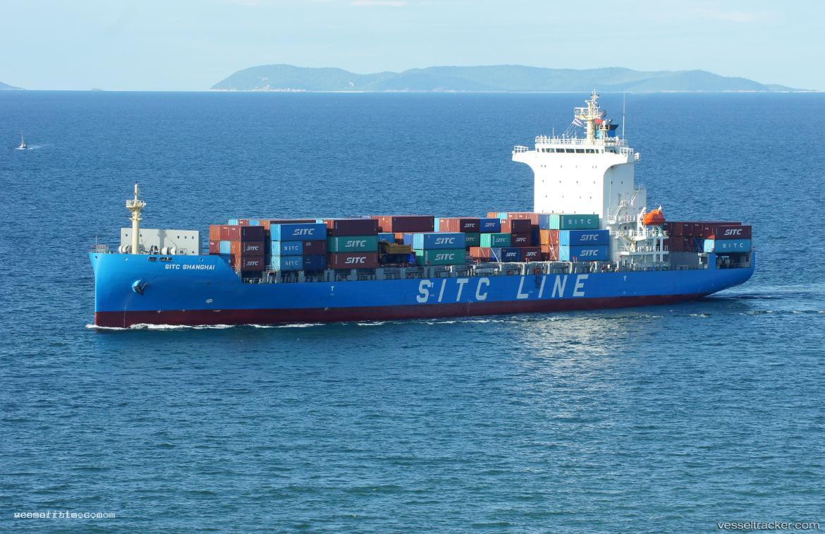 Sitc-Shanghai - Container Ship vessel registered in Hong Kong