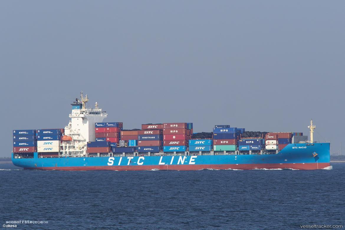 Sitc-Macao - Container Ship vessel registered in Hong Kong