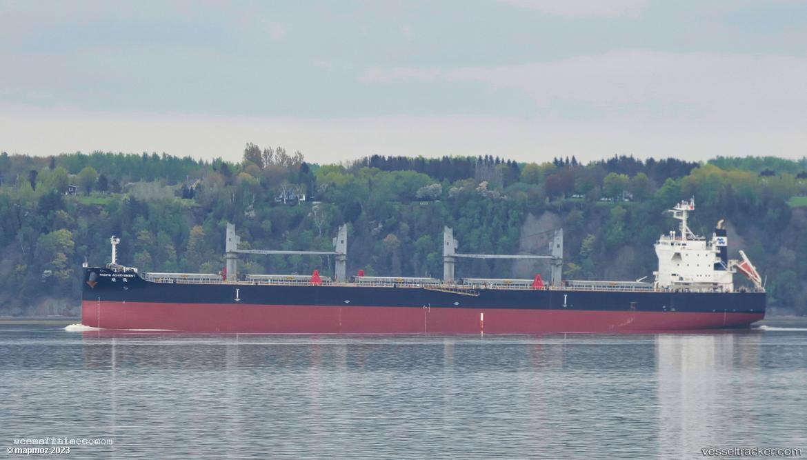 Pacific-Achievdl - Bulk Carrier vessel registered in Hong Kong