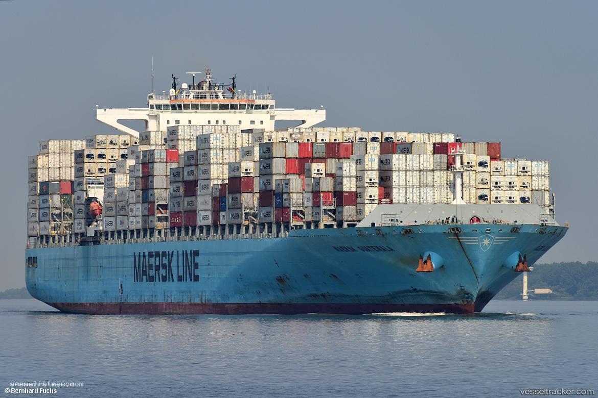 Maersk-Guatemala - Container Ship vessel registered in Hong Kong