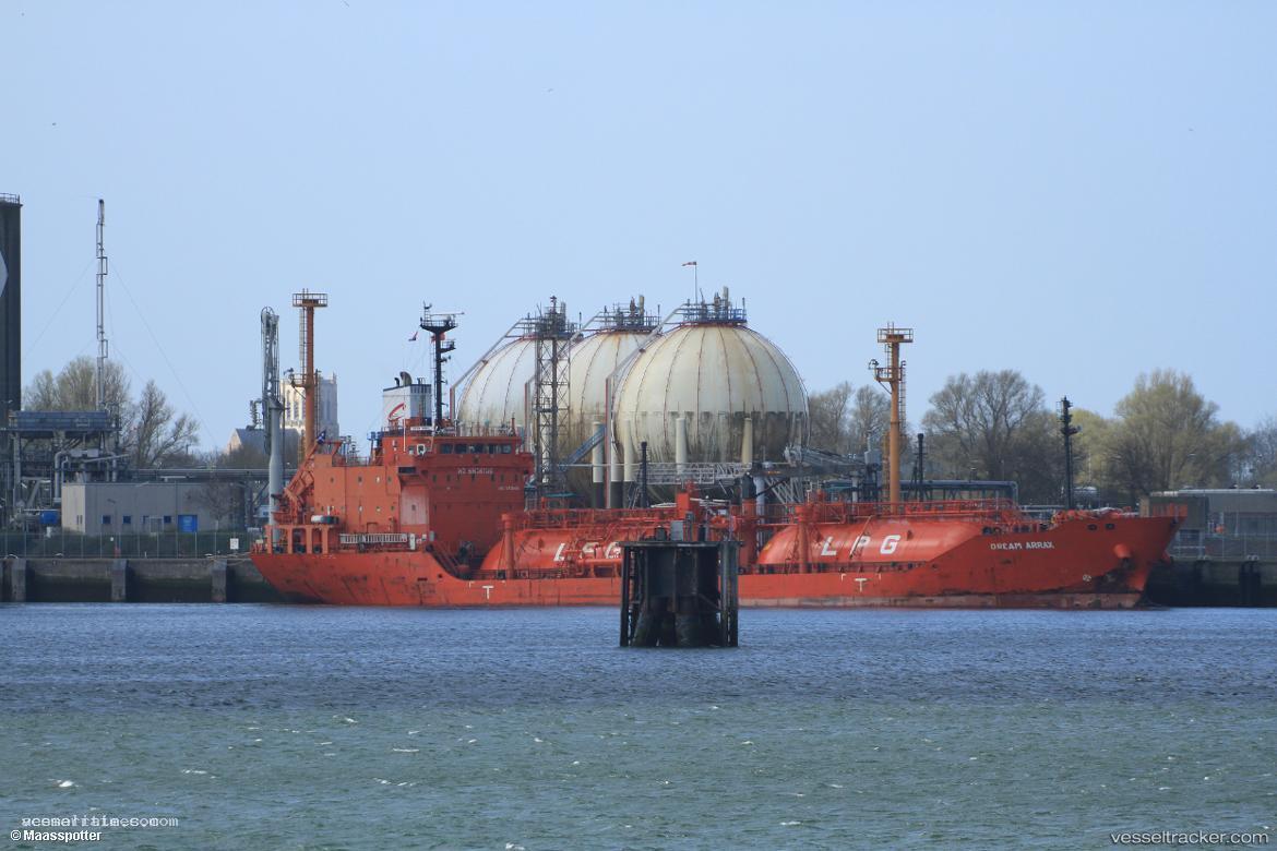 Dream-Arrax - Lpg Tanker vessel registered in Marshall Islands