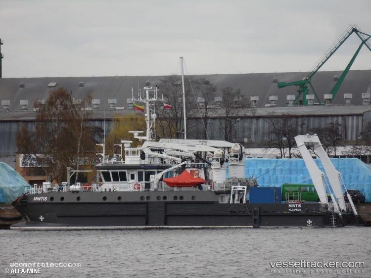 Mintis - Research Vessel vessel registered in Lithuania