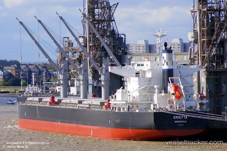 Erietta - Bulk Carrier vessel registered in Liberia