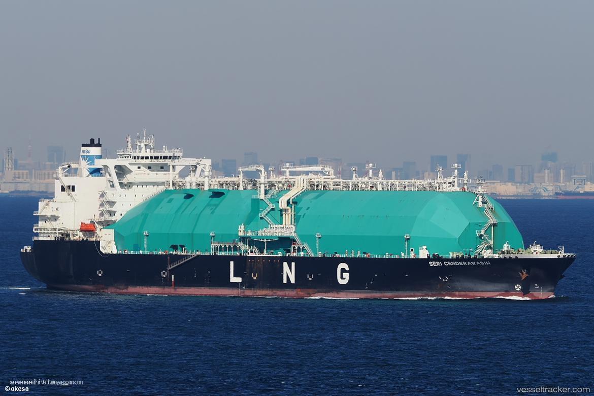 Seri-Cenderawasih - Lng Tanker vessel registered in Malaysia