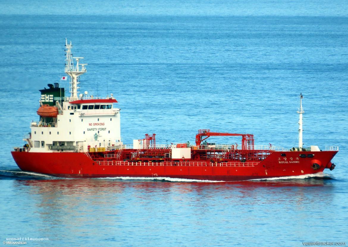 Royal-Sambu - Chemical Oil Products Tanker vessel registered in South Korea