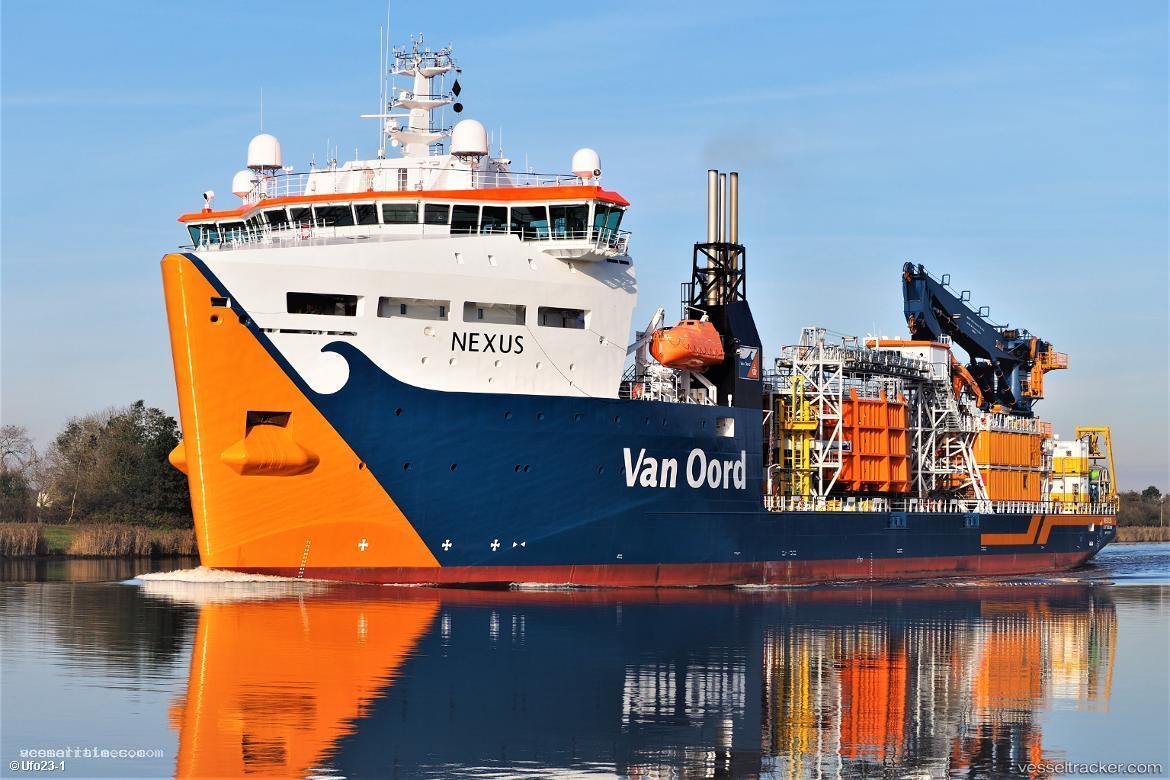 Nexus - Cable Layer vessel registered in Netherlands