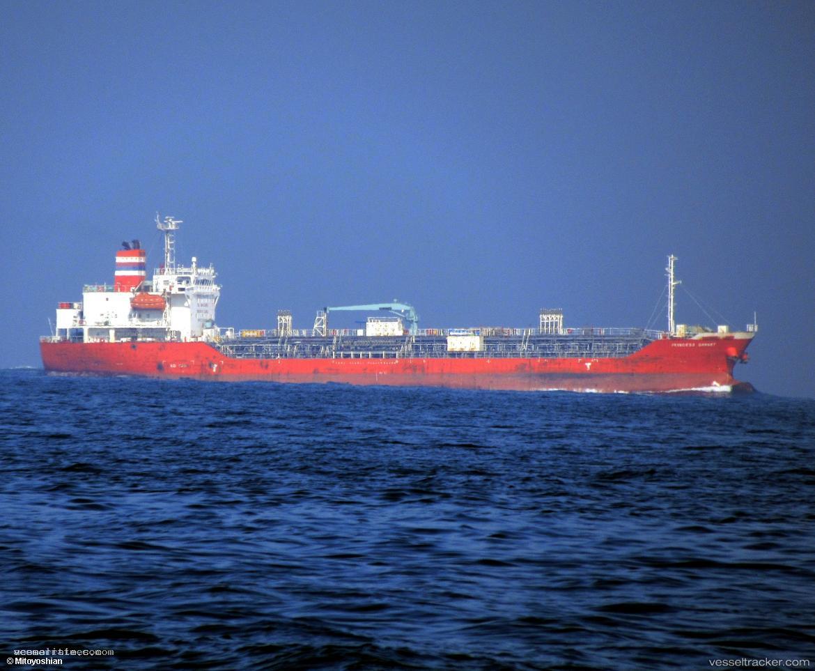 Princess-Garnet - Chemical Oil Products Tanker vessel registered in Panama