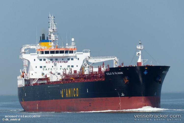 Cielo-Di-Ulsan - Chemical Oil Products Tanker vessel registered in Malta