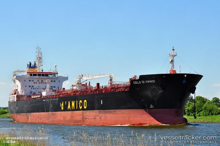 Cielo-Di-Hanoi - Chemical Oil Products Tanker vessel registered in Liberia