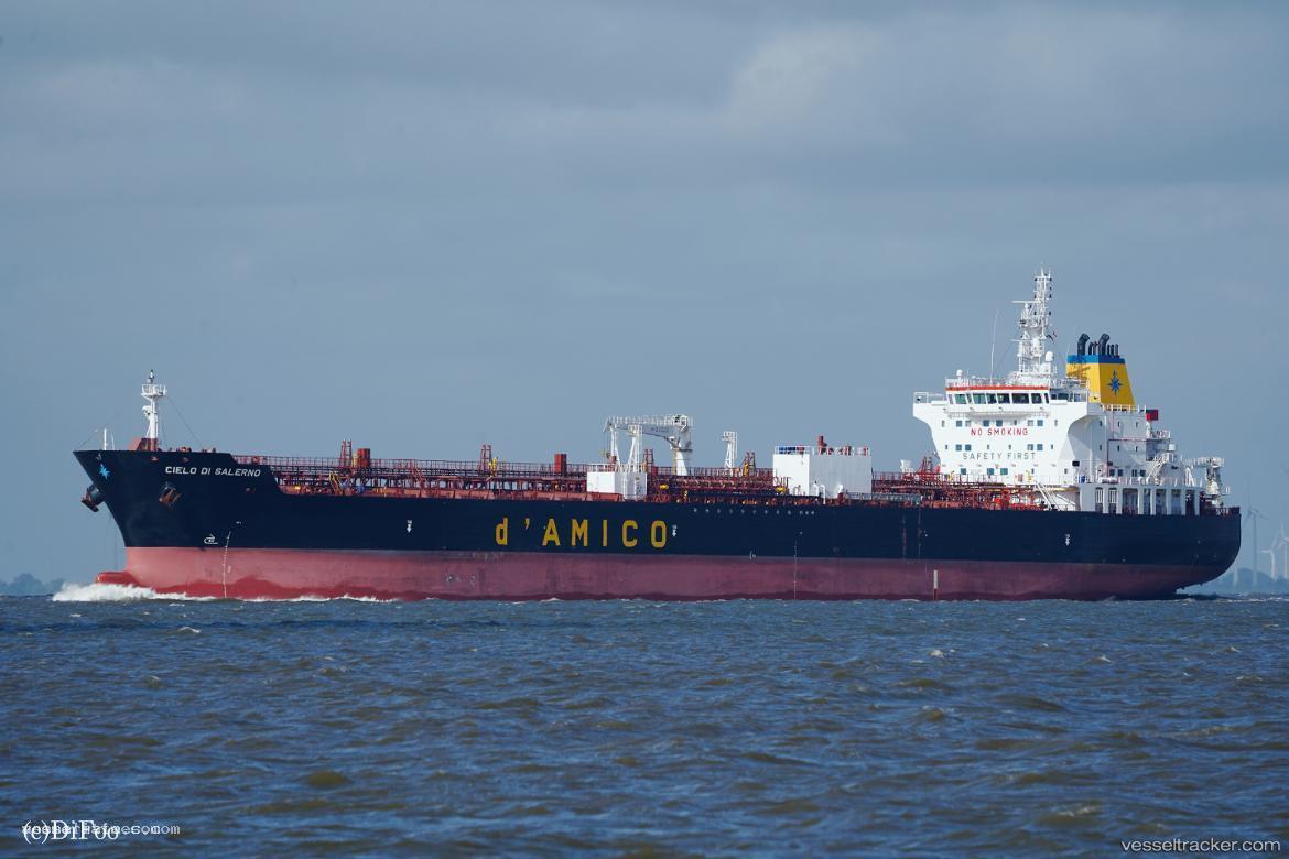 Cielo-Di-Salerno - Chemical Oil Products Tanker vessel registered in Malta